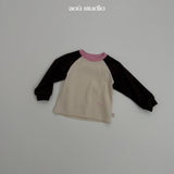 ［aou studio］Think raglan tee