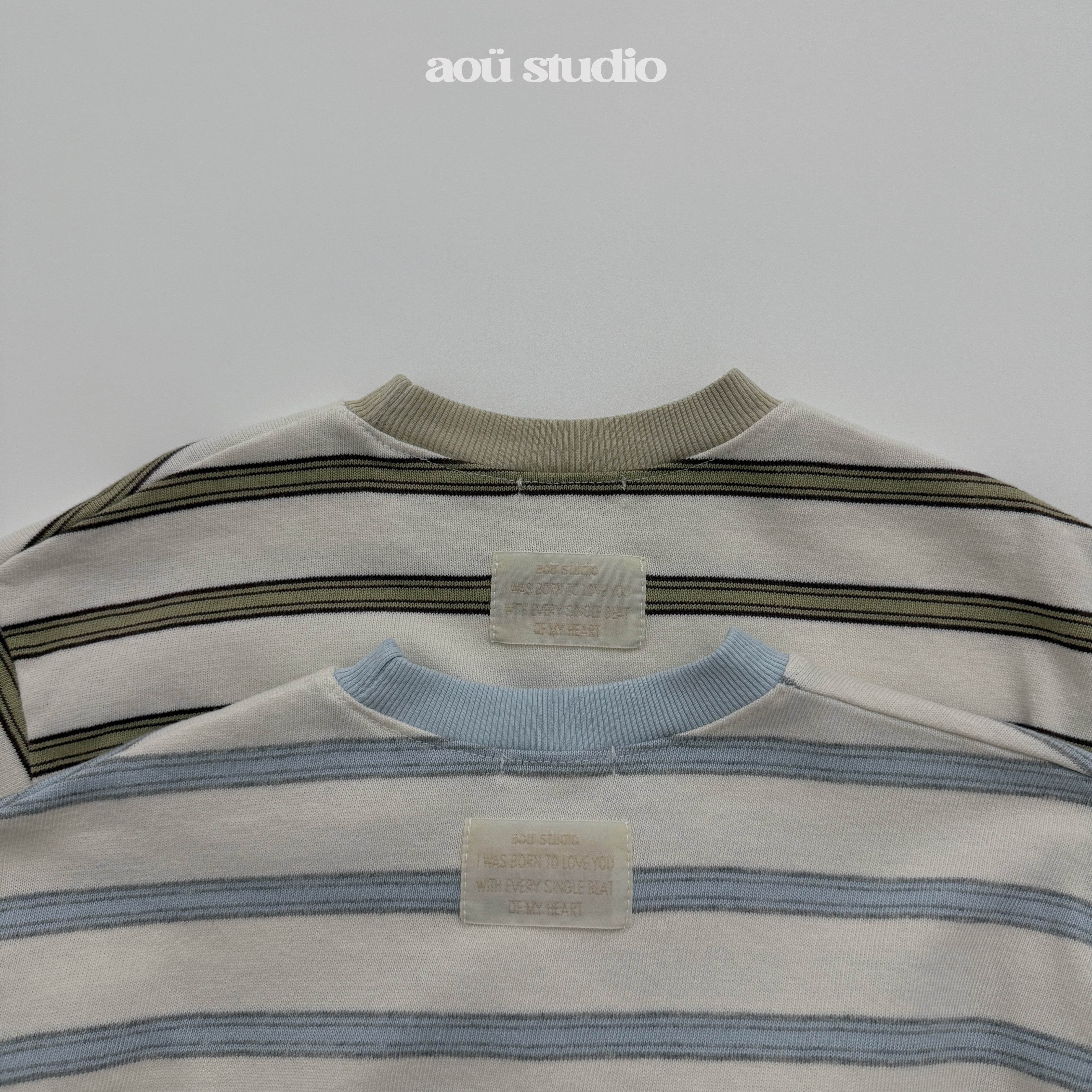 ［aou studio］Day stripe mtm