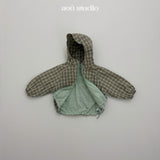 ［aou studio］Hood cap jumper