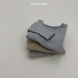 ［aou studio］Joy stripe mellow tops