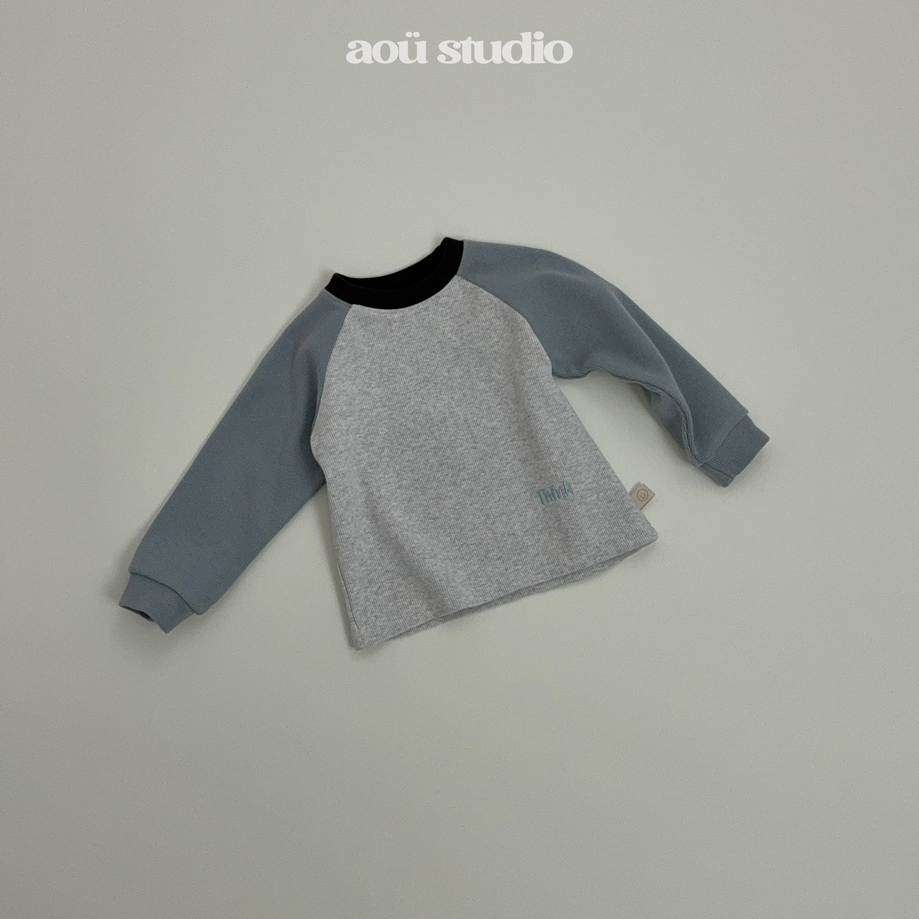 ［aou studio］Think raglan tee