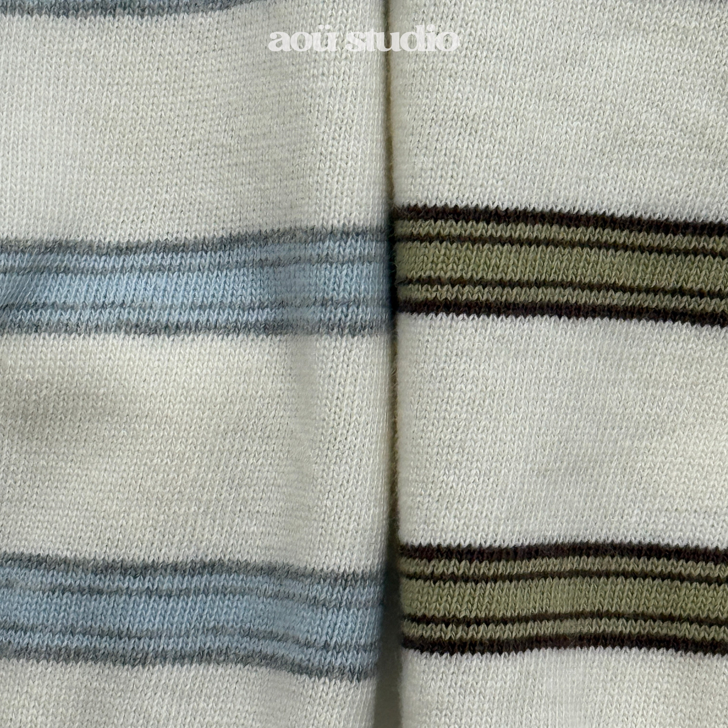［aou studio］Day stripe mtm