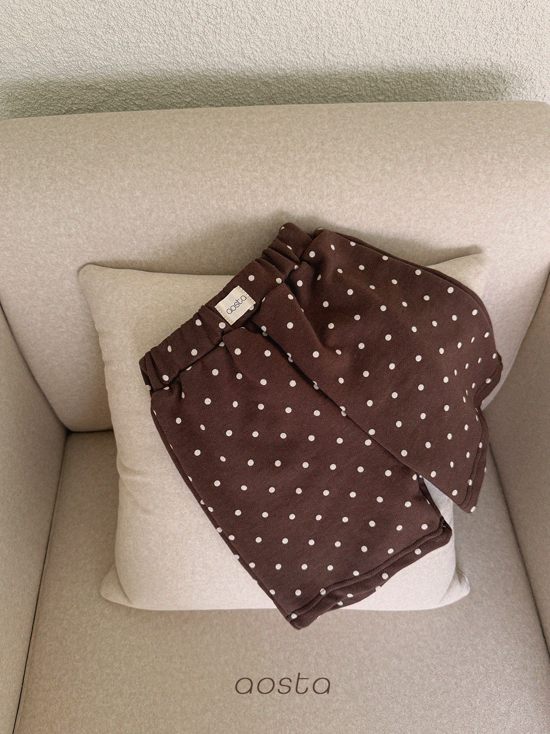 ［Aosta］Dot Tongtong Pants