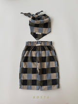 ［Aosta］Patchwork Pants