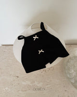 ［Aosta］Bibi Ribbon Vest
