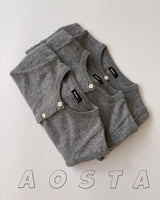 ［Aosta］Knit Cashmere Cardigan