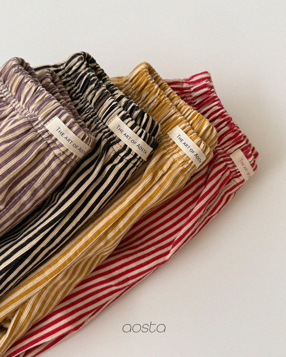 ［Aosta］Louis Stripe Pants