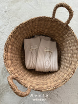 ［Aosta］Knit leg warmer