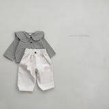 ［mimi market］Check collar blouse