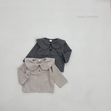 ［mimi market］Check collar blouse