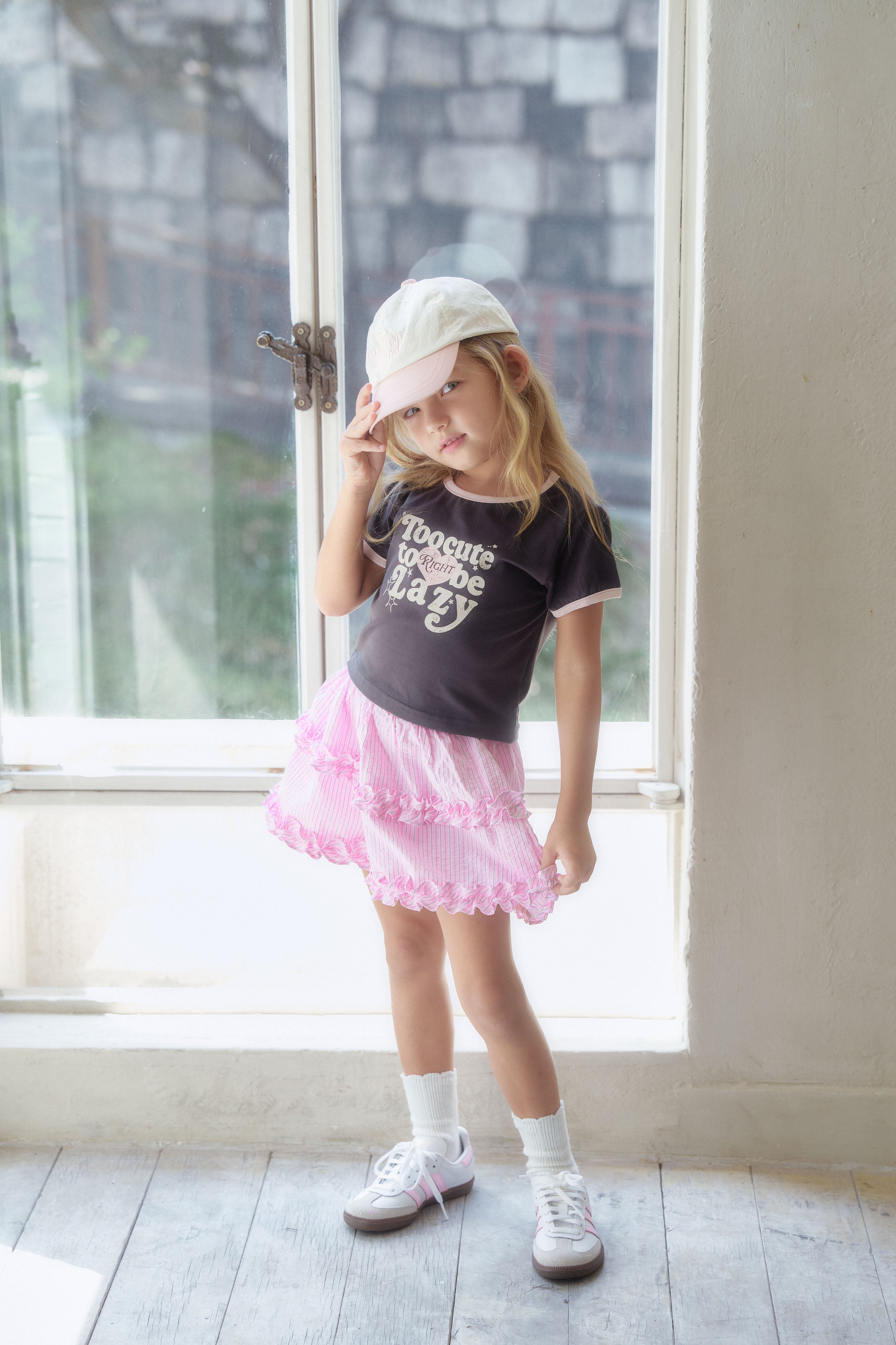 ［momo ann］Lazy tee