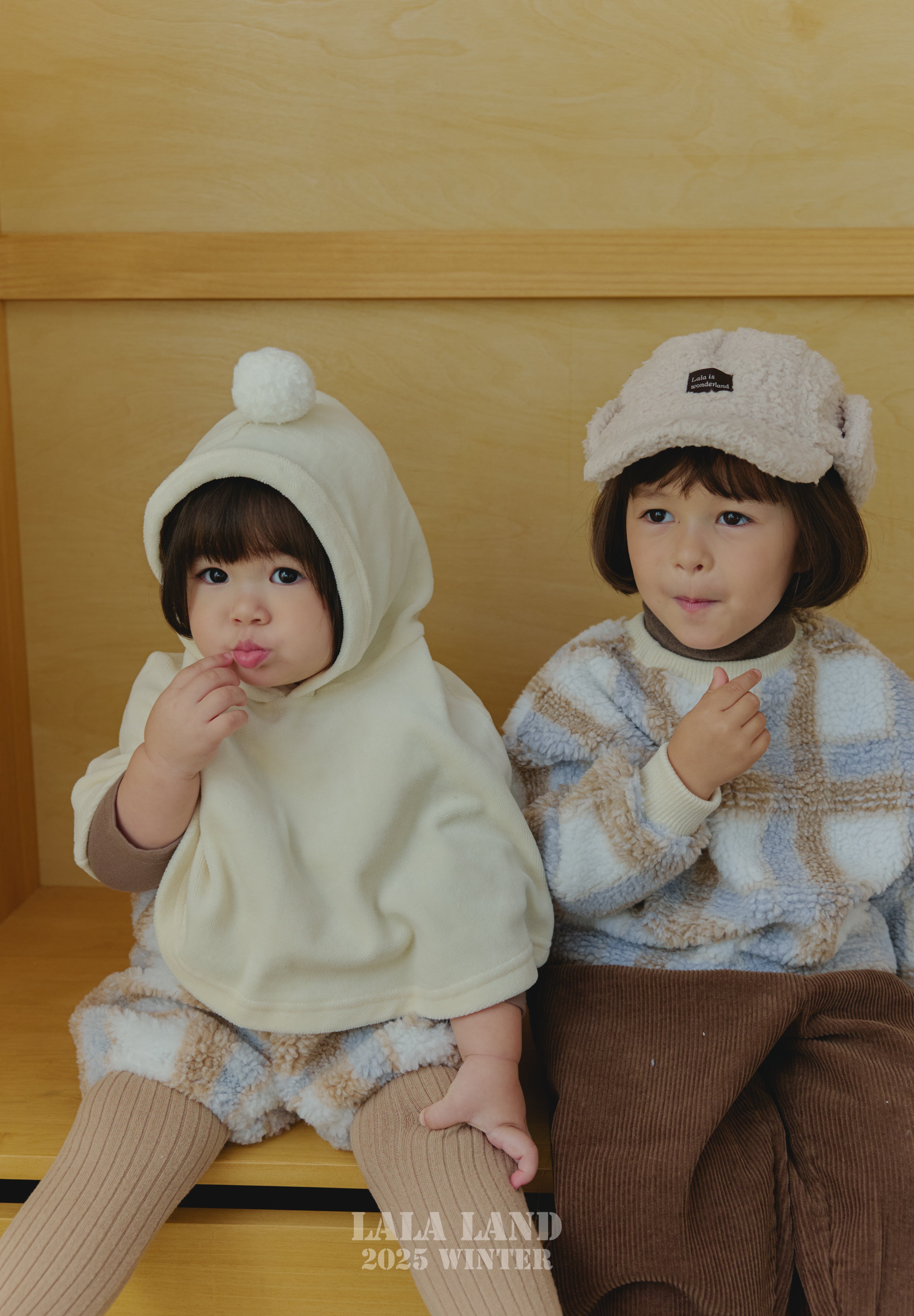 ［Lala land］Velvet cape (baby)