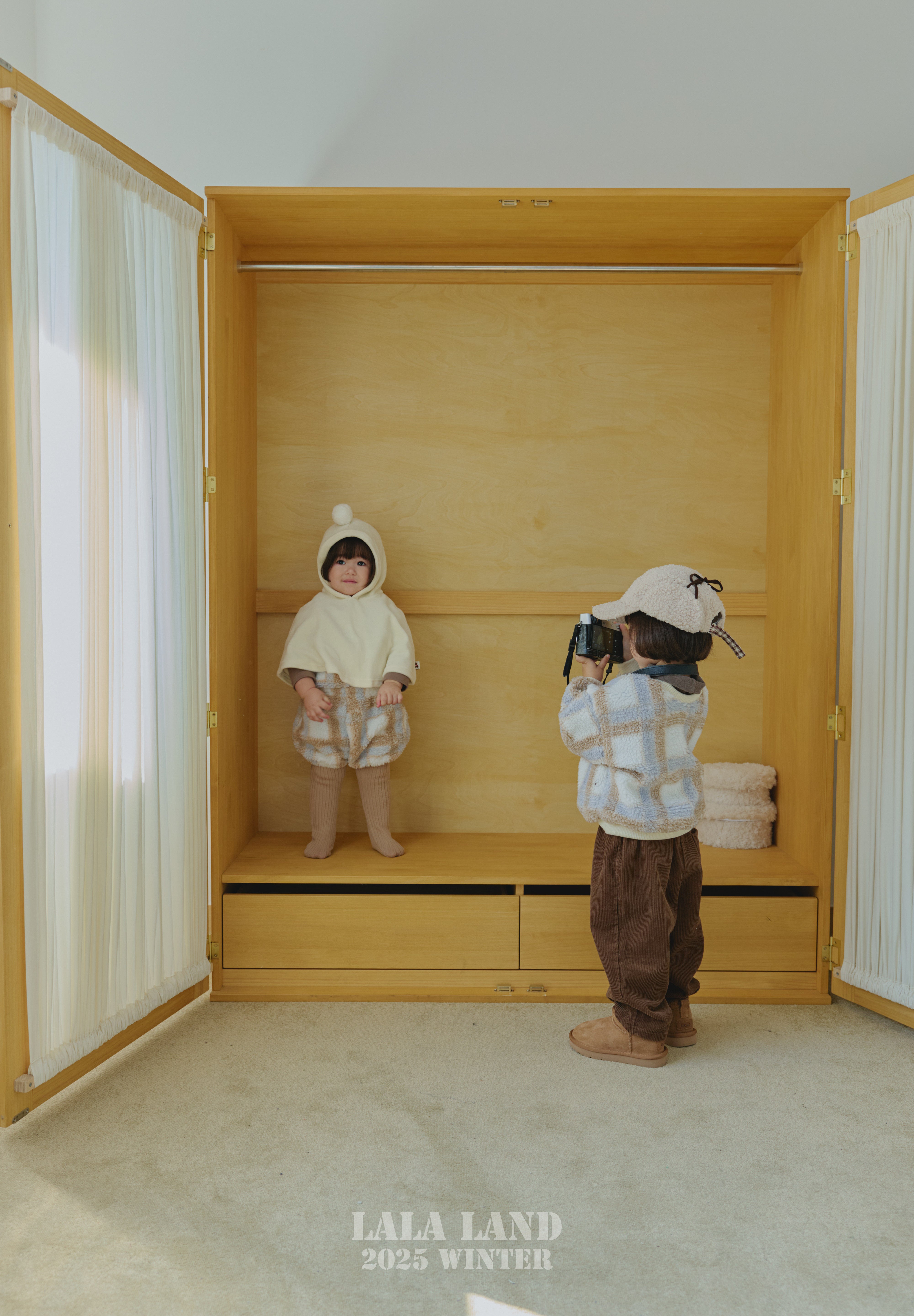 ［Lala land］Velvet cape (baby)