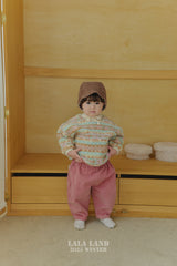 ［Lala land］Corduroy fleece bonnet (baby)