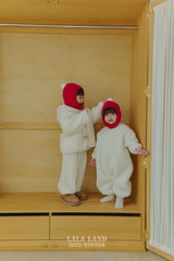 ［Lala land］Poodle zip suit (baby)