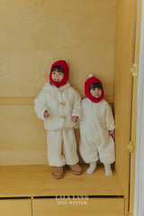 ［Lala land］Poodle zip suit (baby)