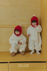 ［Lala land］Poodle zip suit (baby)