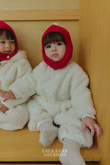 ［Lala land］Poodle zip suit (baby)