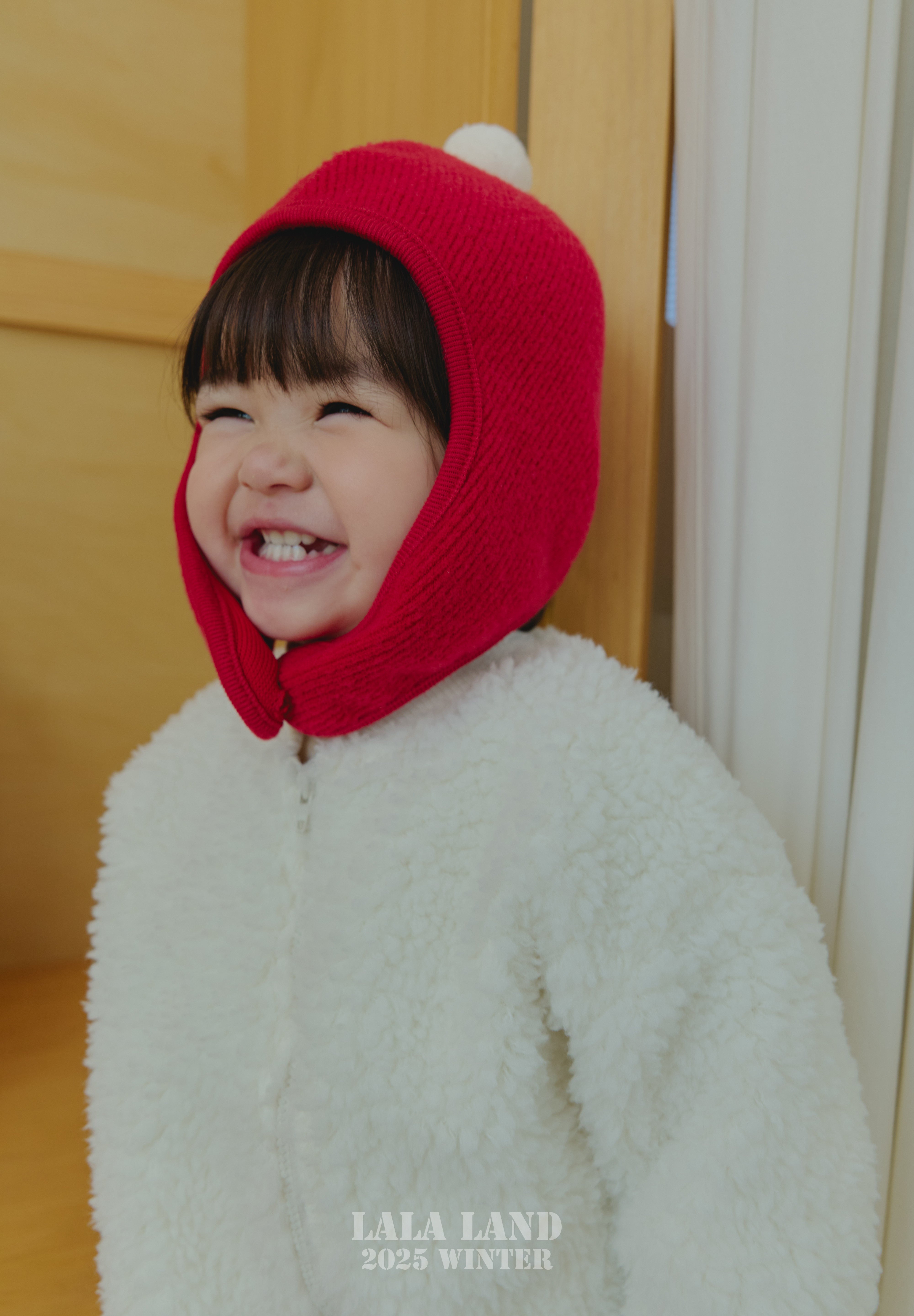［Lala land］Pompom bonnet (baby)