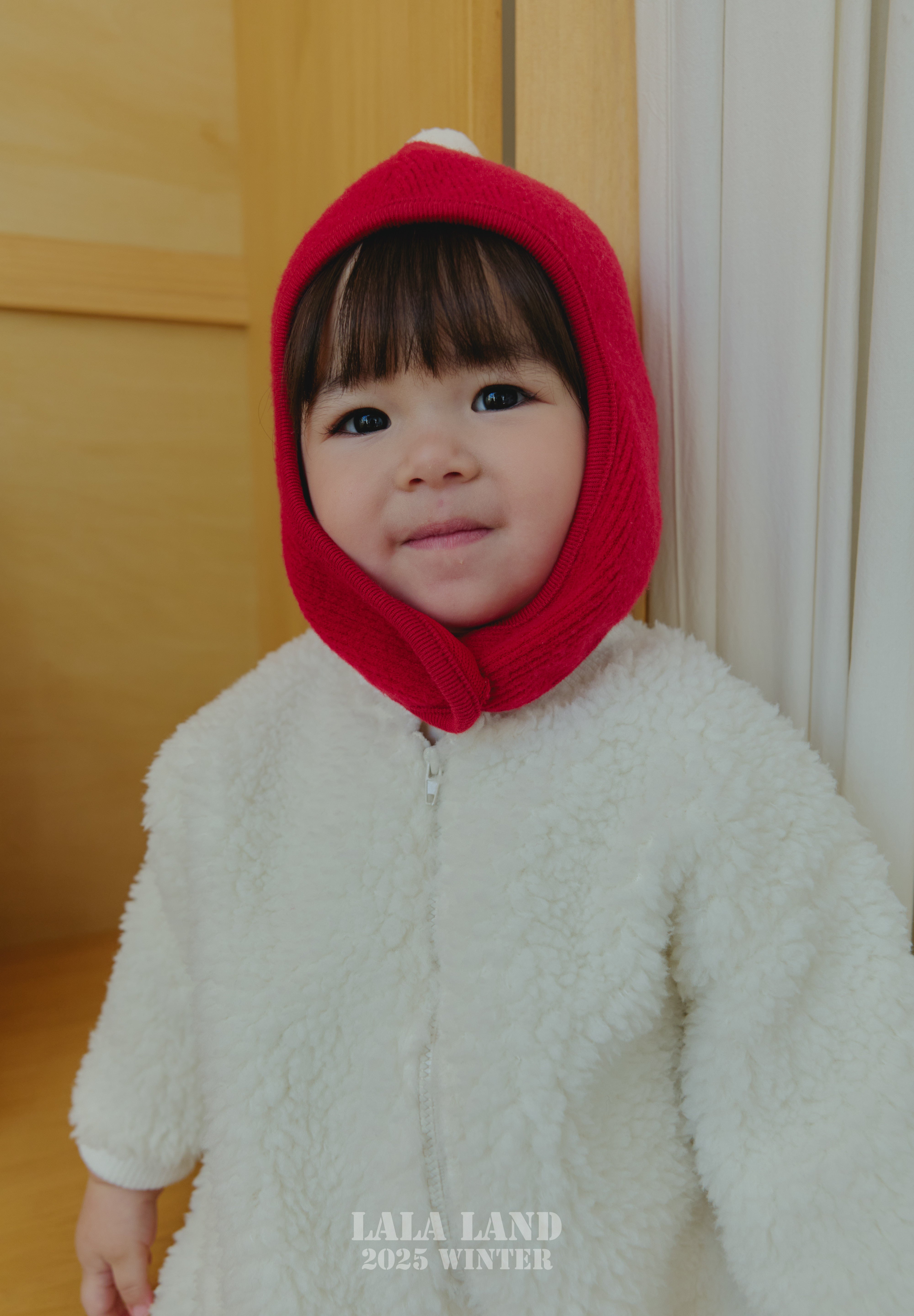 ［Lala land］Poodle zip suit (baby)