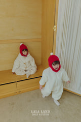 ［Lala land］Poodle zip suit (baby)