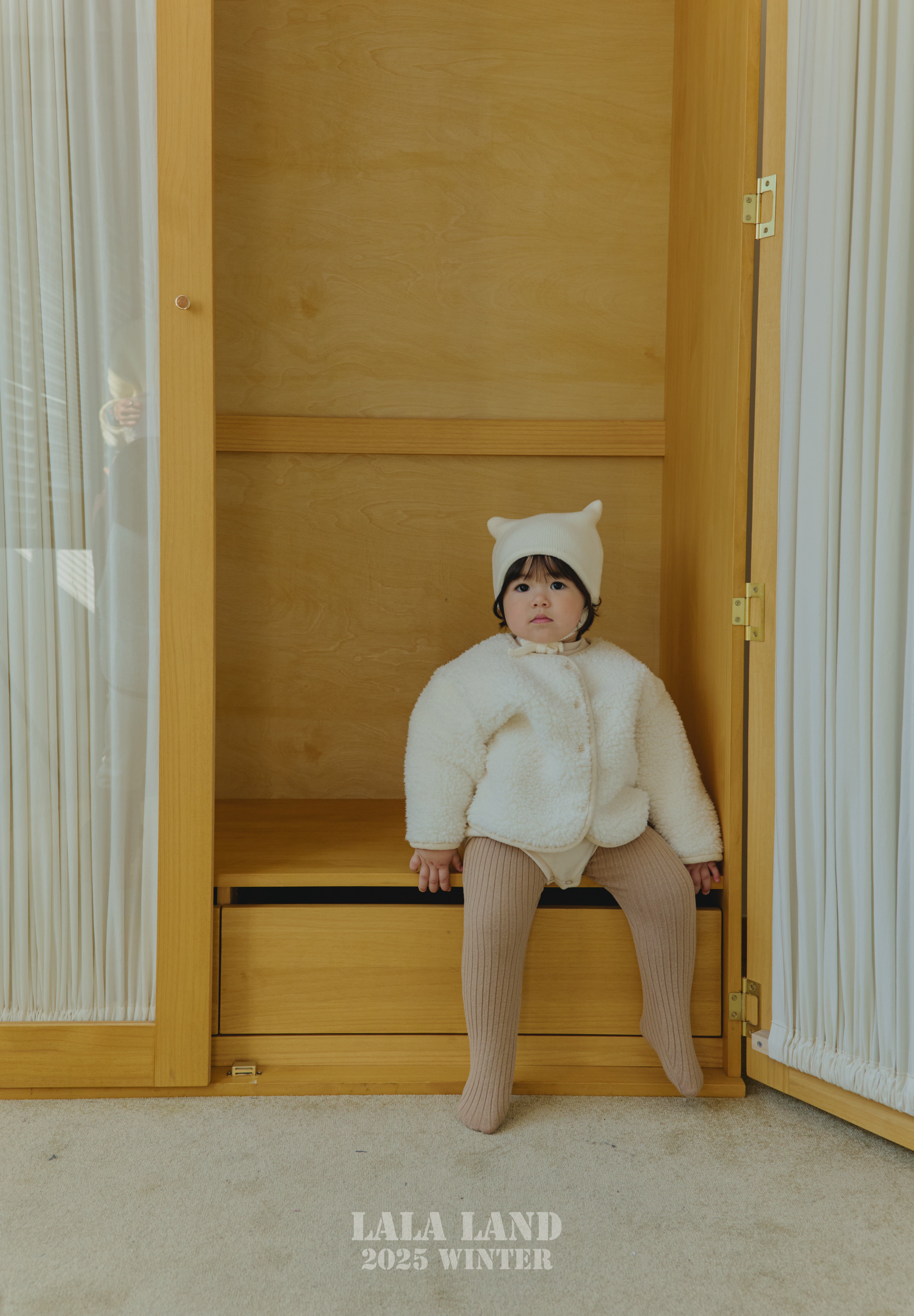 ［Lala land］Petit cat beanie (baby)