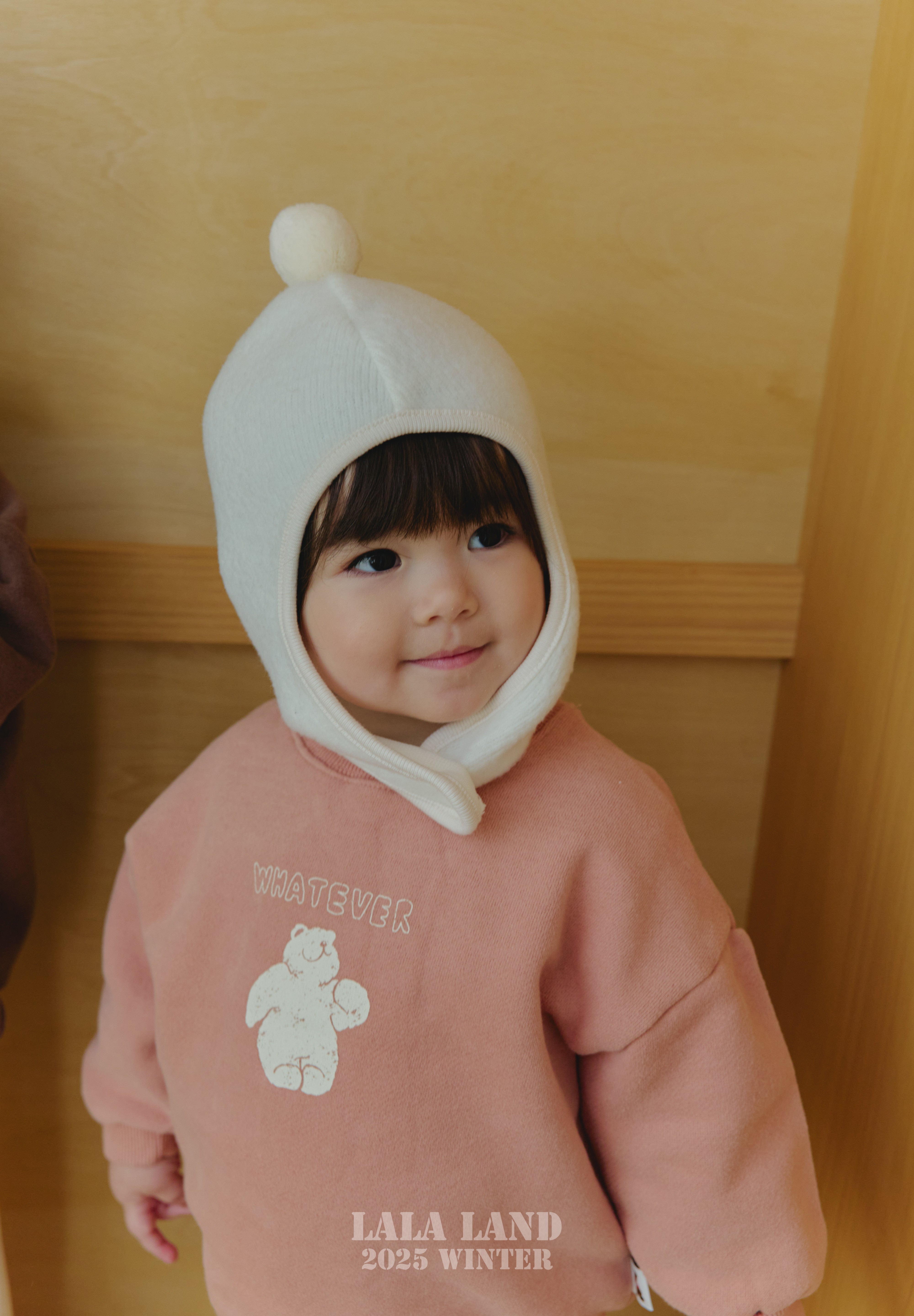 ［Lala land］Pompom bonnet (baby)