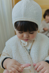 ［Lala land］Pocket boa vest (baby)