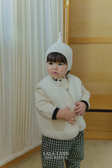 ［Lala land］Pocket boa vest (baby)