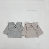 ［mimi market］Check collar blouse