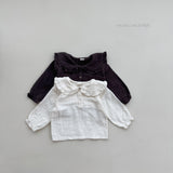 ［mimi market］Sara collar blouse