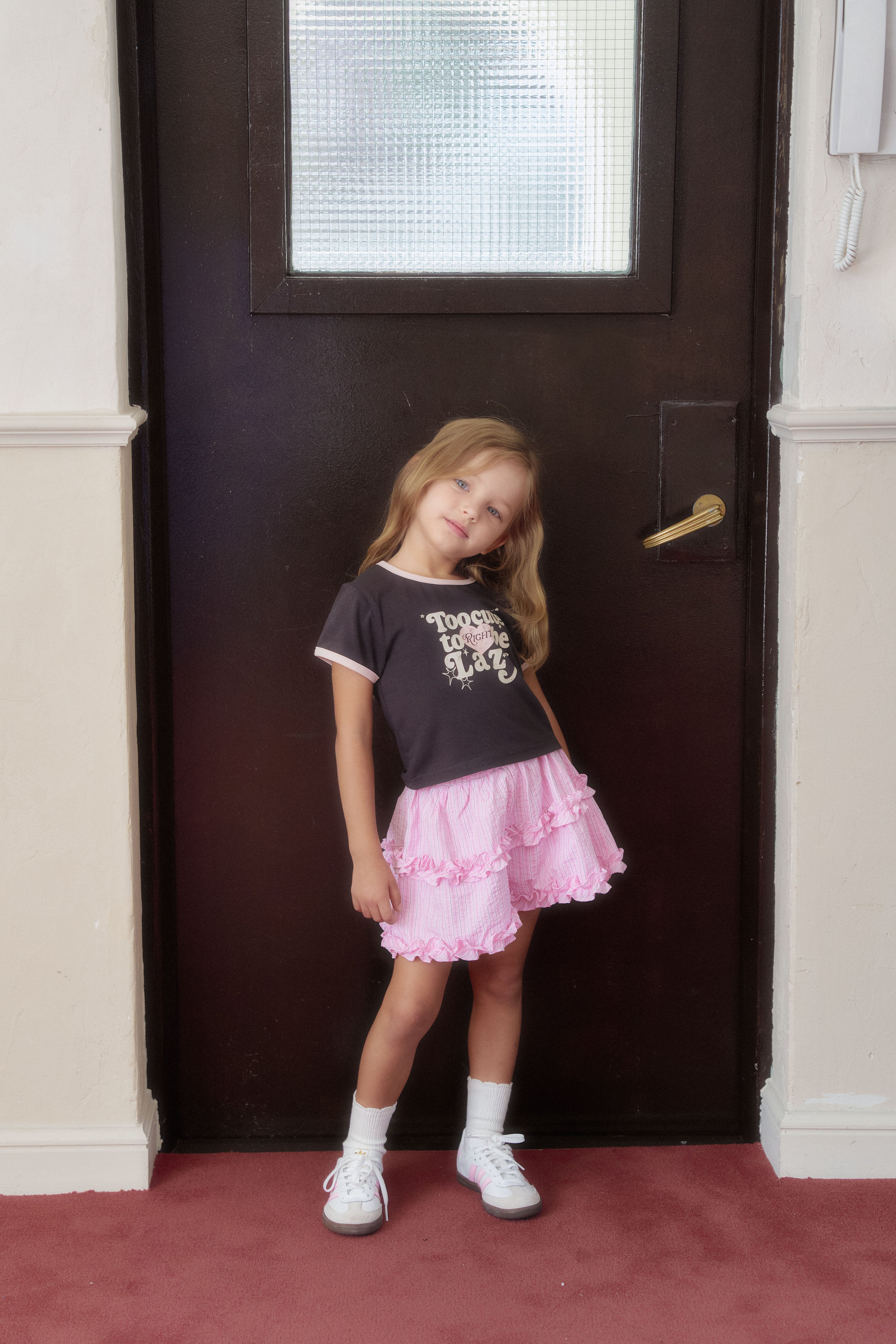 ［momo ann］Double frill culottes