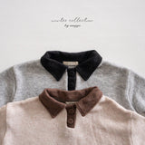 ［anggo］Choco chip collar tops