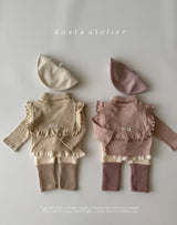 ［Aosta］Le ette frill turtleneck