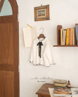 ［anggo］Latte ribbon tops