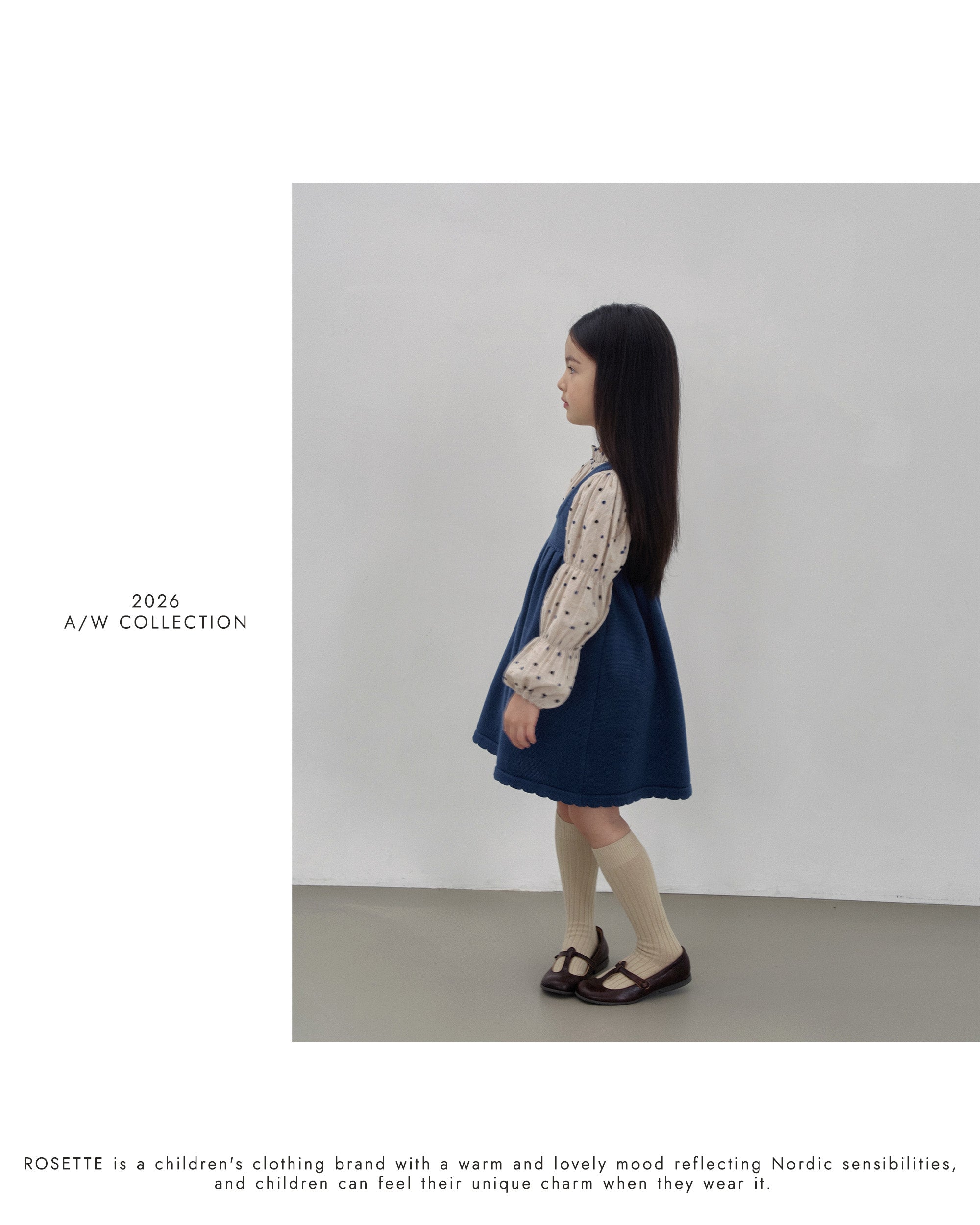 ［ROSETTE］Dot puff blouse