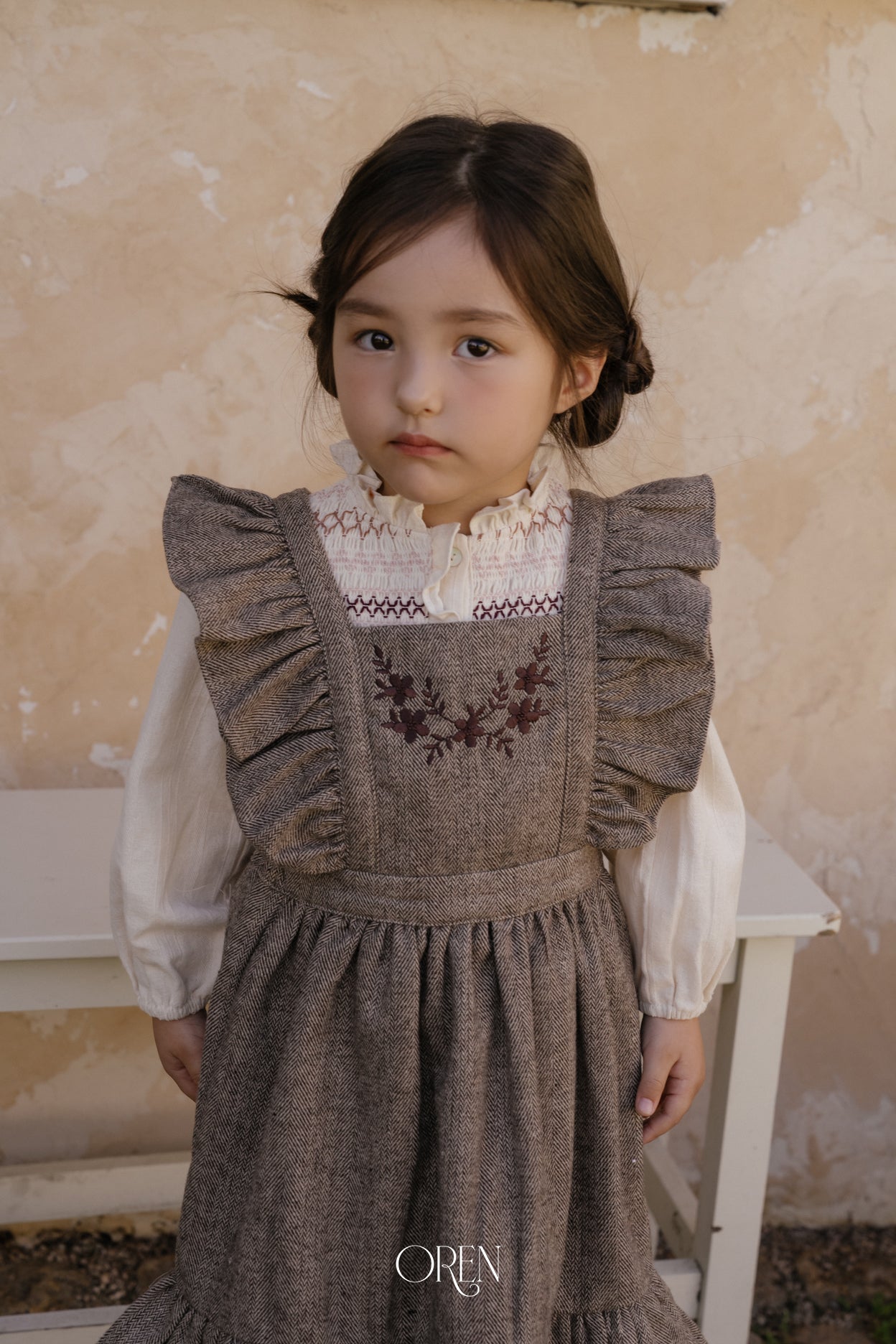 [OREN] Solen suspender dress