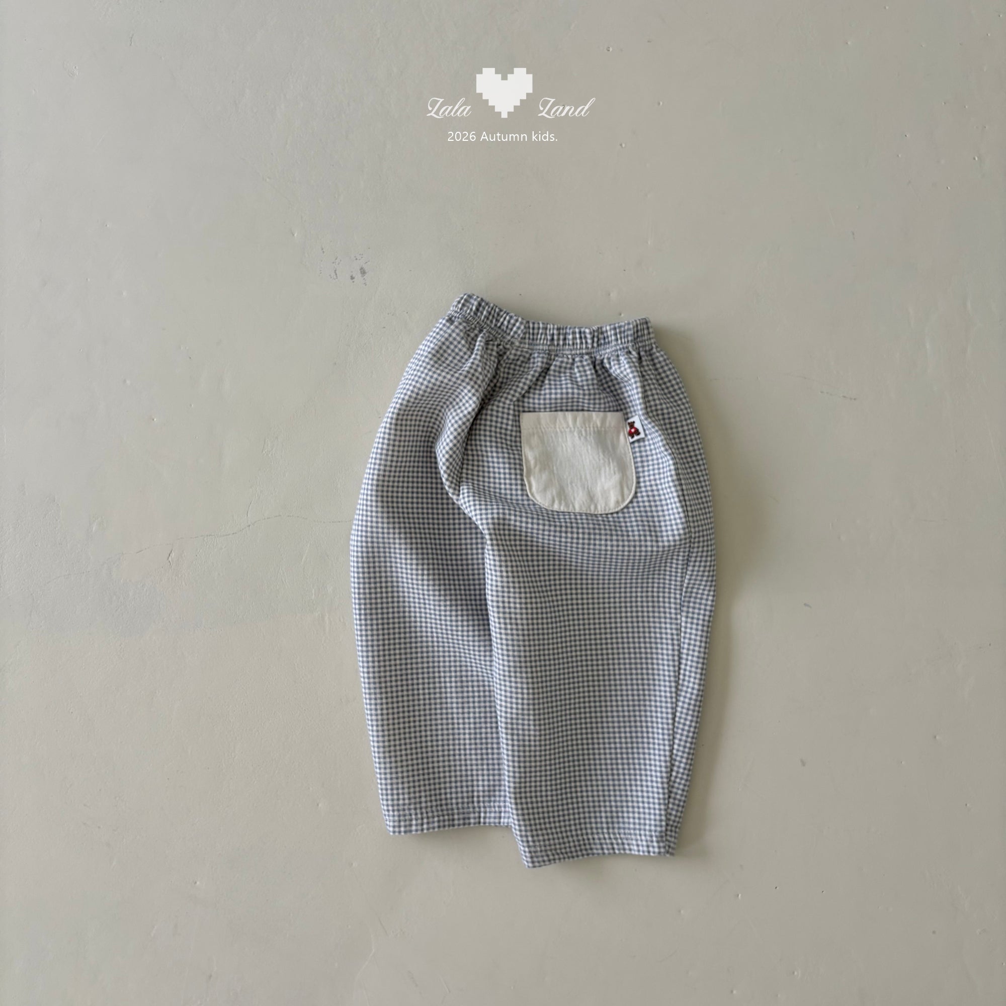 ［Lala land］Lits check pants