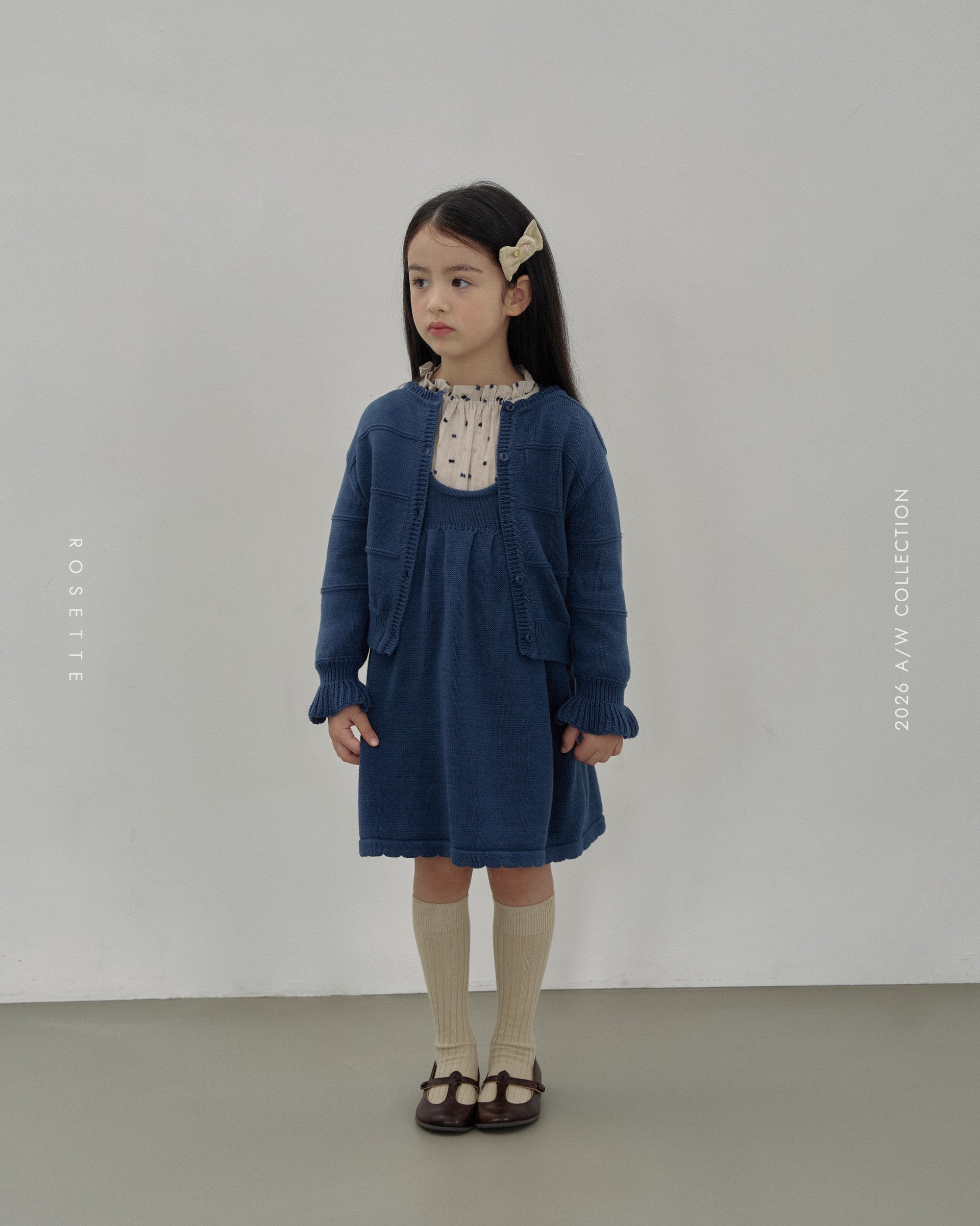 ［ROSETTE］Dot puff blouse
