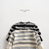 ［anggo］Pretzel stripe tops