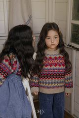[OREN] Adeline multi wool knit