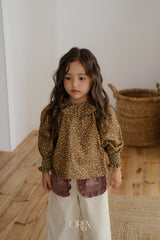 [OREN] Rivka frill blouse