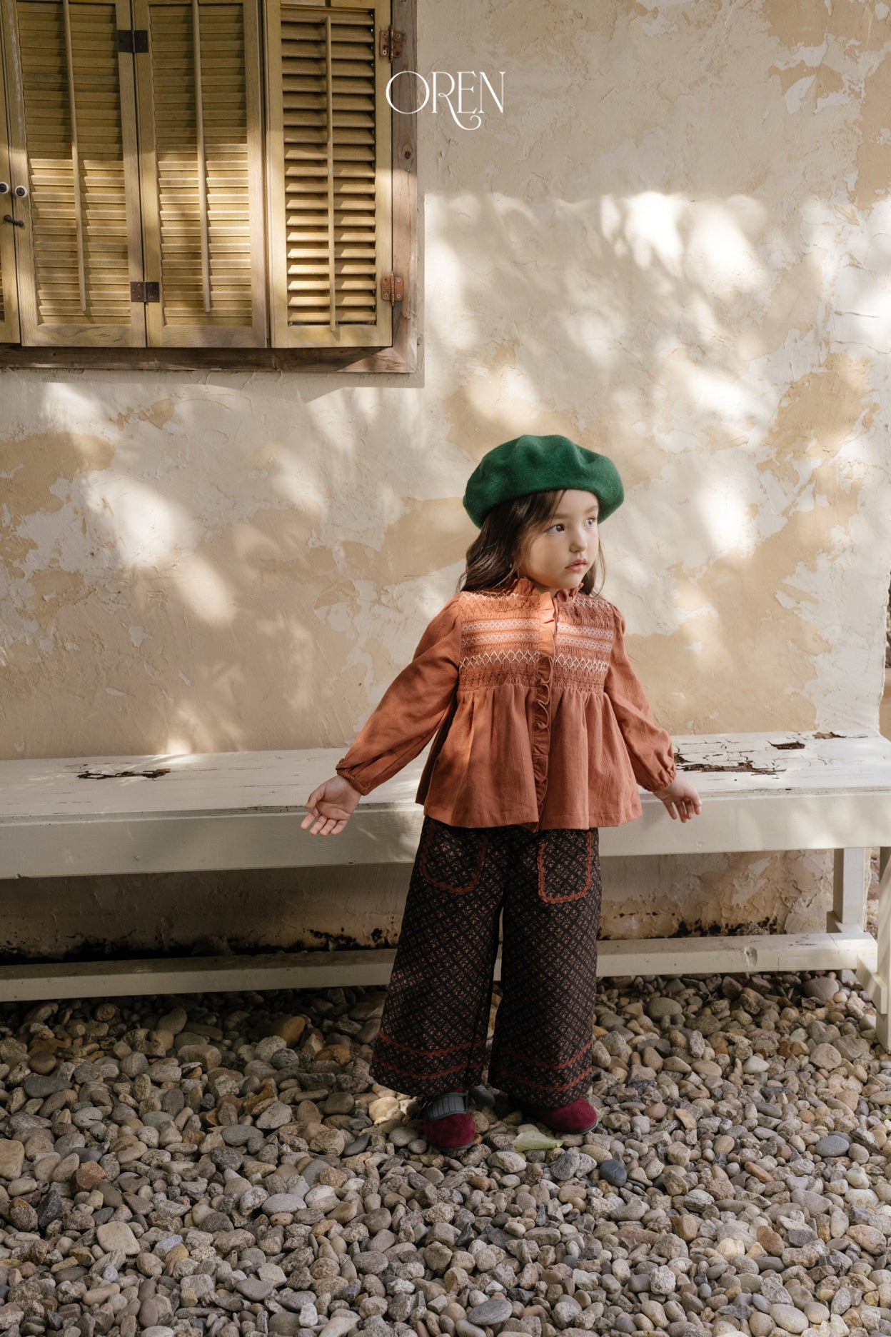[OREN] Merci smock blouse
