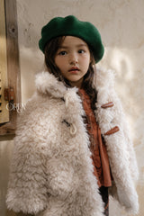[OREN] Berni toggle fur jacket
