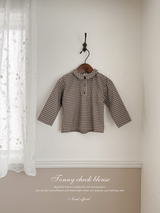 Tonny check blouse