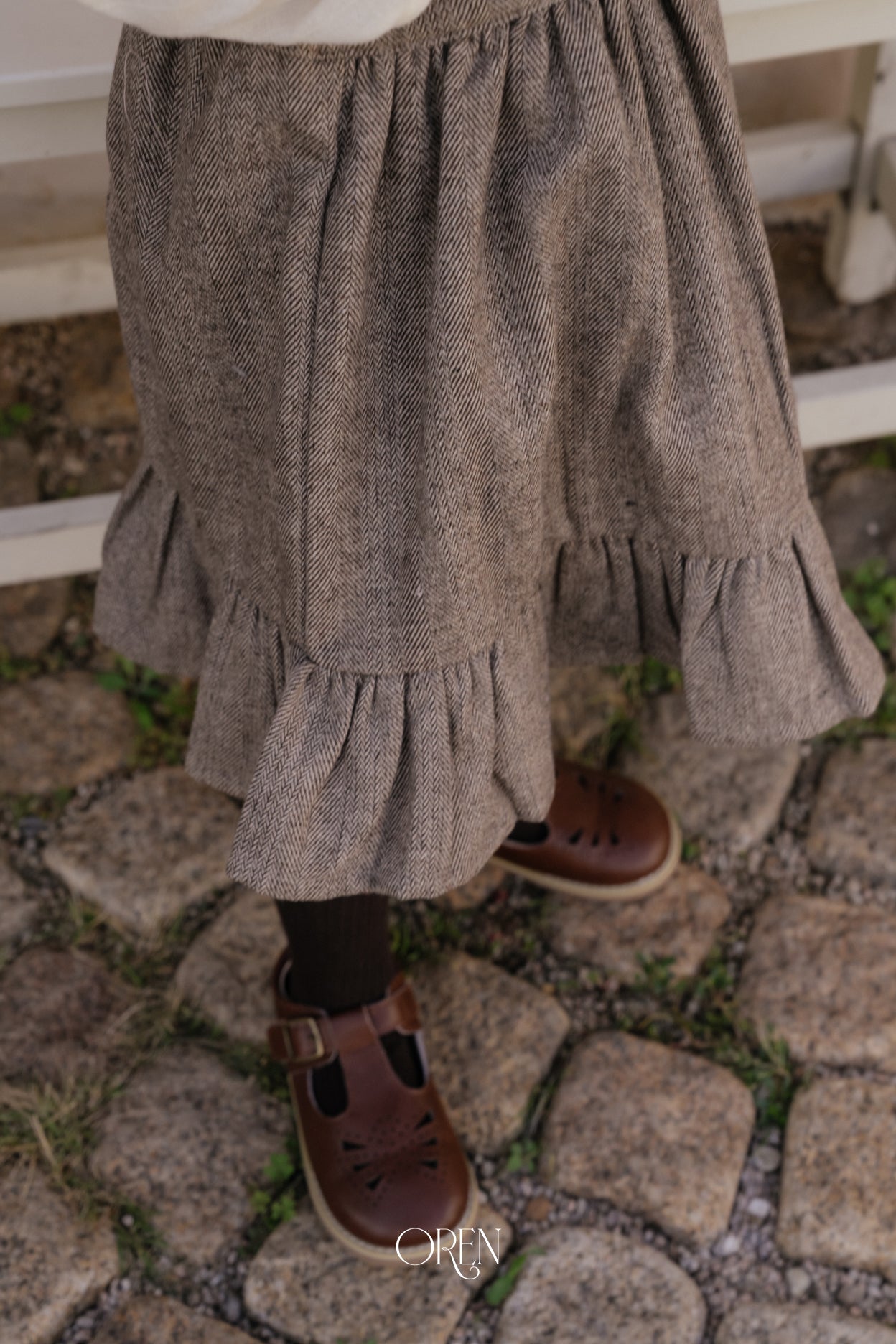 [OREN] Solen suspender dress
