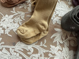 [OREN] Velour rib tights