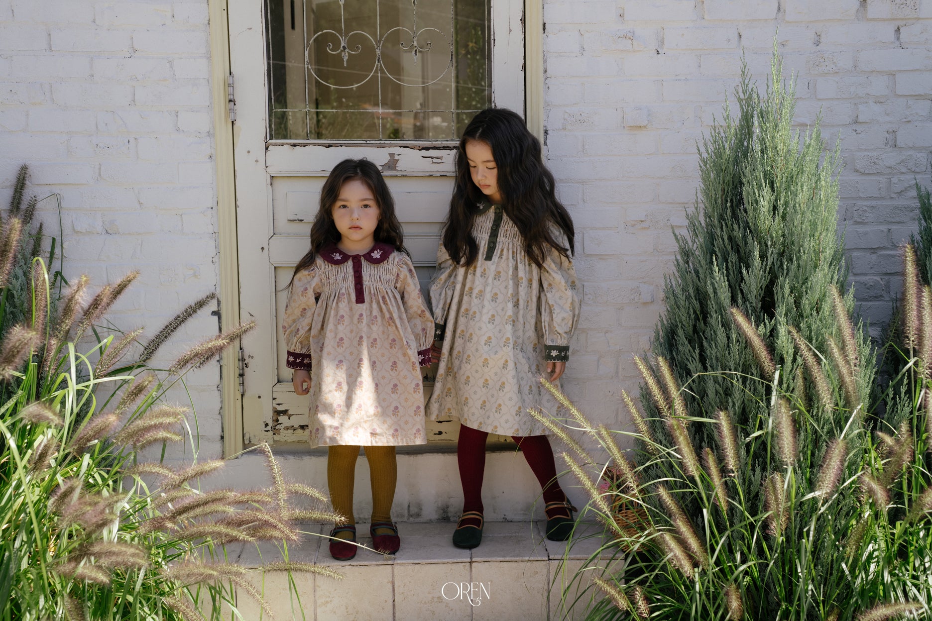 [OREN] Camila contrast dress
