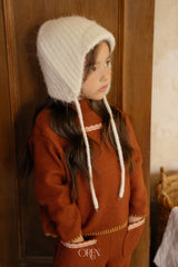 [OREN] Flip knit brim beanie
