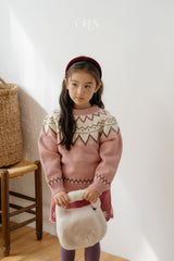 [OREN] Oslo reversible knit cardigan